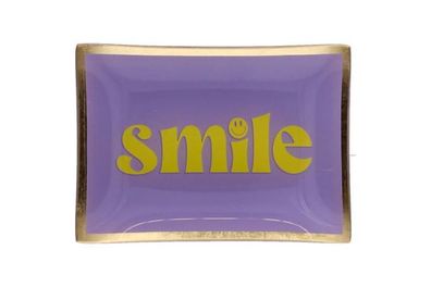 Gift Company Love Plates M, Smile, lila/gelb 1 St