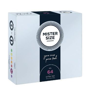 Mister Size Kondome 64 mm, 36 Stueck