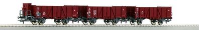 Roco 45951 Hochbordwagen-Set 0m 21 der DB 3 tlg. in Spur H0