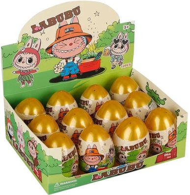 Labubu Party Box - 12 Schlüsselanhänger im Überraschungsei