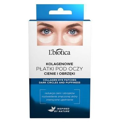 L'biotica Augenpads fuer Reduzierung von Augenringen und Schwellungen, 3 Paar