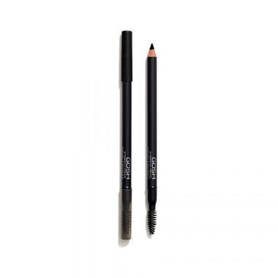 Gosh Augenbrauenstift 02 Soft Black, 1.2g mit integrierter Buerste