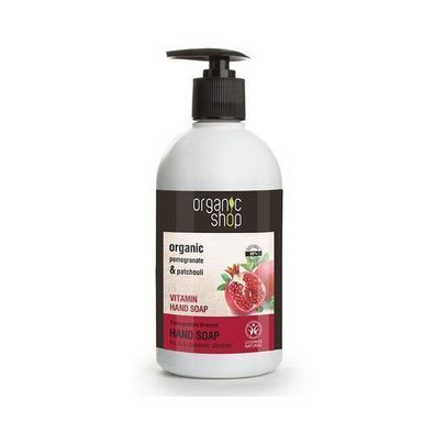 Bio-Shop Vitamin-Seife fuer Haende, Granatapfel, 500 ml