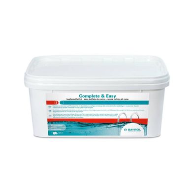 BAYROL Complete & Easy | 2,24 kg | Eimer mit je 8 Doppelbeutel