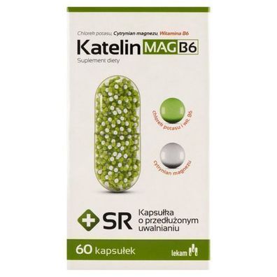 Katelin Magnesium B6 60 Kapseln Hochdosiert