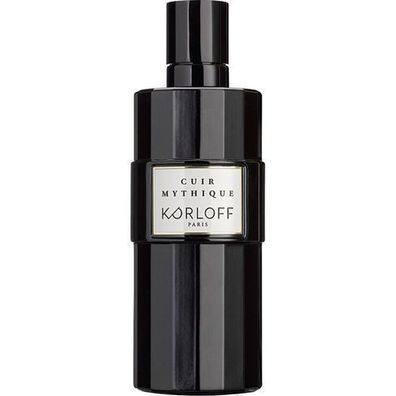 Korloff Cuir Mythique Eau de Parfum, 100ml. Luxurioeser Duft mit Leder und holzig