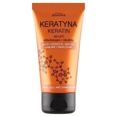 Joanna Keratin Serum fuer strapaziertes und glanzloses Haar, 50g