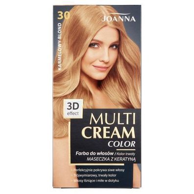 Joanna Mehrzweck-Creme-Farbe, 30 ml, Karamellblond