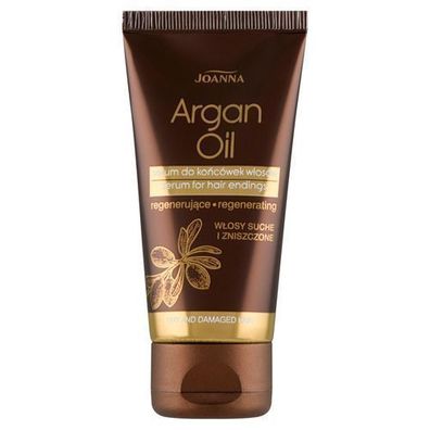 Joanna Premium Arganoel-Serum fuer strapaziertes Haar, 50g