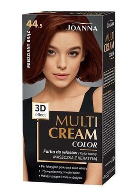 Joanna Multi Cream Color 3D Haarfarbe 44.5 Kupferbraun
