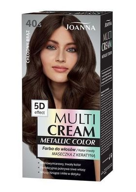 Joanna Multi Creme Coloration 5D in Kuehles Braun fuer Intensivre Farbe und Glanz