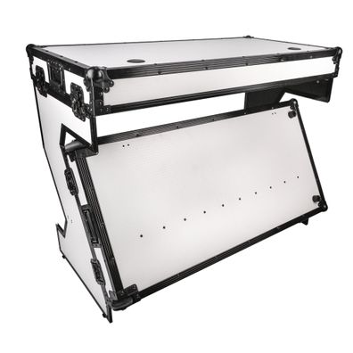Showgear Portable Z-Style Table Mehrzweck - Hybrides Flightcase - Weiß