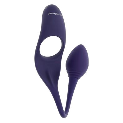 Zero Tolerance - Tip To Tail Vibrations-Cockring mit Buttplug
