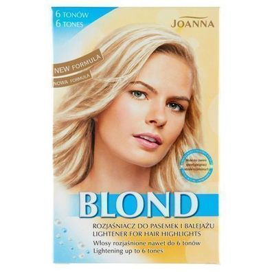 Joanna Professioneller Blond-Aufheller fuer Straehnen und Balayage, Intensiv bis z