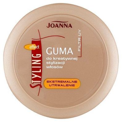 Joanna Styling Gel, Braun, 100 g - Professionelles Haarstyling fuer langanhaltend