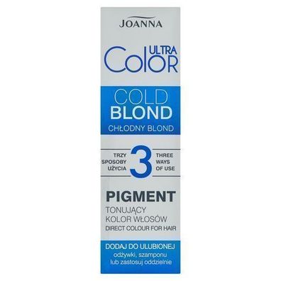 Joanna Ultra Color Pigment Haarfarbe Kuehlblond 100ml - Professionelle Coloration