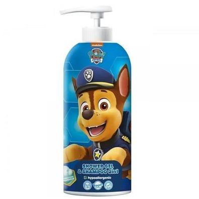 Paw Patrol Chase 2-in-1 Duschgel & Shampoo Bubblegum, 1000ml