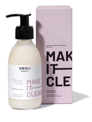 Veoli Botanica Milchige Reinigungsmulsion fuer das Gesicht, 200ml