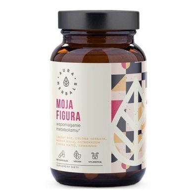 Aura Herbals Meine Figur: Unterstuetzt den Stoffwechsel, 60 Kapseln