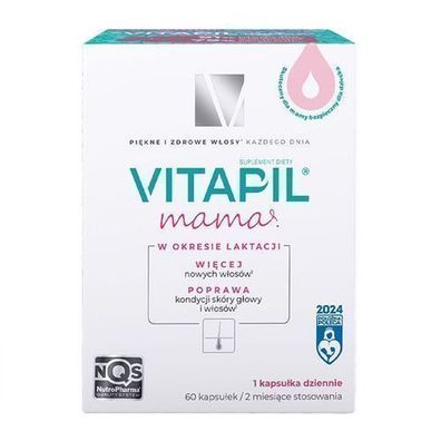 Vitapil(r) Mama - Haarausfall-Behandlung nach Schwangerschaft & Stillzeit, 60 Kaps