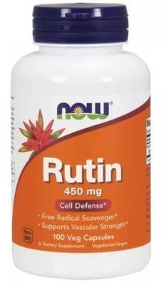 Jetzt Foods Rutin 450mg 100 Kapseln