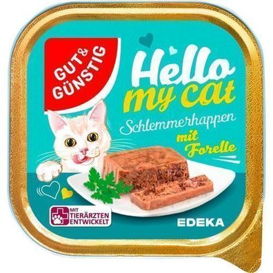 G&amp; Katzenfutter mit Forelle 100 g