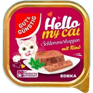 G&amp; Katzenfutter mit Rindfleisch 100 g