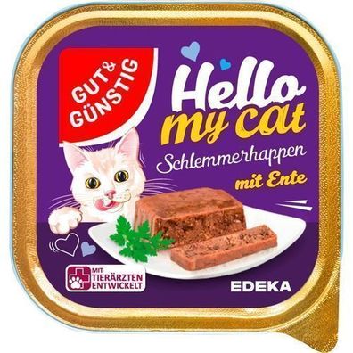 G&amp; Ente Katzenfutter 100 g