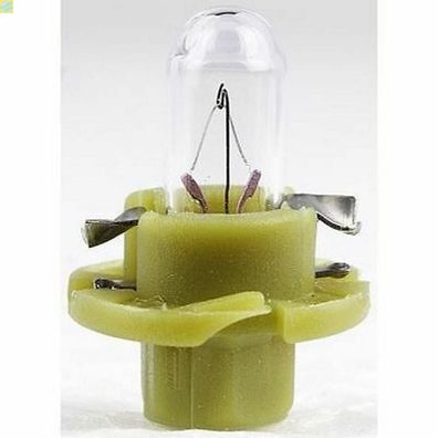 Kunststoffsockel-Birne BAX BX8,4d 12V 1,3W; NARVA Anzeigenlampe