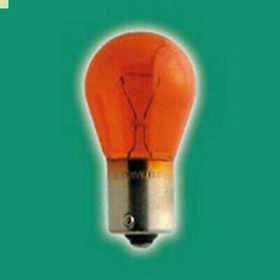 1 Anzeigenlampe-Birne 12V 21W (Sockel: AU15s); NARVA(17638) Blinkerbirne Amber