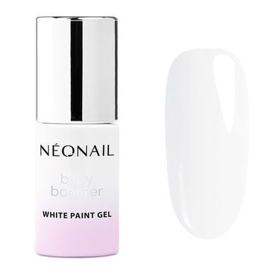 NeoNail Babyboomer Weisses Dekorgel - Professioneller Nageldesign-Gel, 6.5 ml