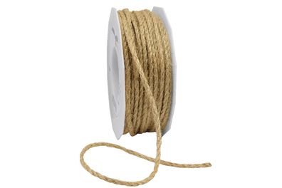Pattberg Jutekordel THEMSE 25mx4mm natur