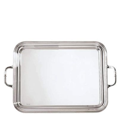 Sambonet Contour Luxury Versilbert Platte m. Griff 40x27 S0130-S00048-53024L40