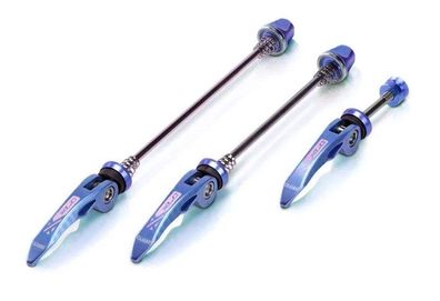 XLC Schnellspann-Set Colour-Edition QR-L05 blau