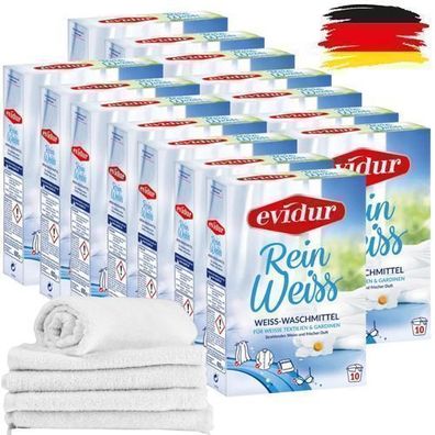 EAN Evidur Reinweiss Puder für Gardinen 14x600 g
