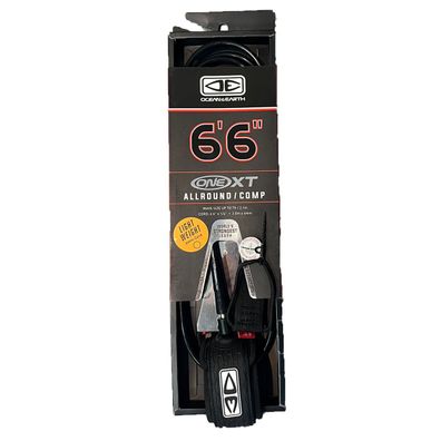 OCEAN&EARTH Surf Leash All Round 6'6" One XT black