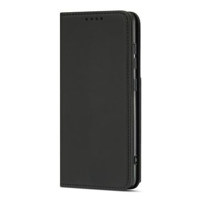 Samsung Galaxy A12 5G Magnetische Kartenhuelle, Kartenetui mit Standfunktion, Sch