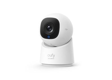eufy Indoor Cam C220, 2K, 360° PTZ, WLAN, KI-Erkennung, Weiß