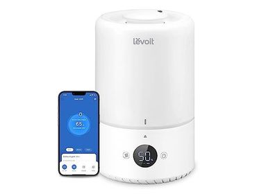 LEVOIT 3L Luftbefeuchter, 19dB, 360° Düse, 25H, Aroma-Diffusor