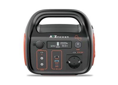 ATZ POWER Powerstation, 296 Wh Akku, 300 W Solargenerator, für Camping &amp; Notfälle