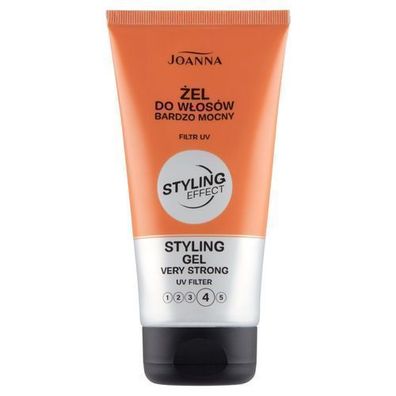 Joanna Extra Stark Styling-Gel, 150 ml - Professionelles Haarstyling Produkt