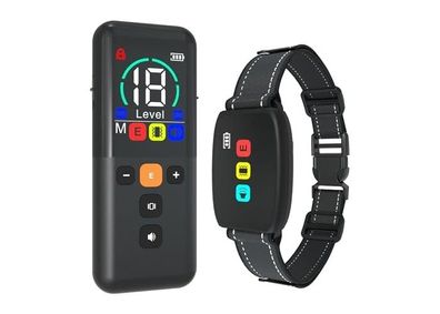 Hundehalsband mit Fernbedienung - 3000?m Reichweite, IPX67, 3 Modi