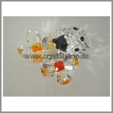 Swarovski Marienkaefer auf Bluete Ladybird in Flower 842804 AP 2009