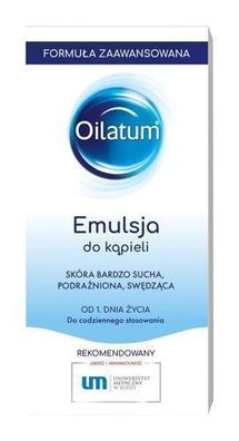 Oilatum Fortgeschrittene Formel Badezusatz fuer sehr trockene und gereizte Haut,