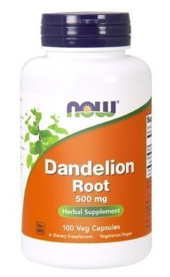 Now Foods Loewenzahnwurzel, 500 mg, 100 Kapseln