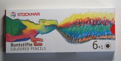 6 + 1 Buntstifte, Neu&OVP, Schule, Malen, Basteln, Waldorf, Zeichnen; Kunst