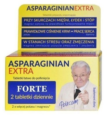 Asparaginsaeure Plus mit Magnesium und Kalium - 50 Tabletten