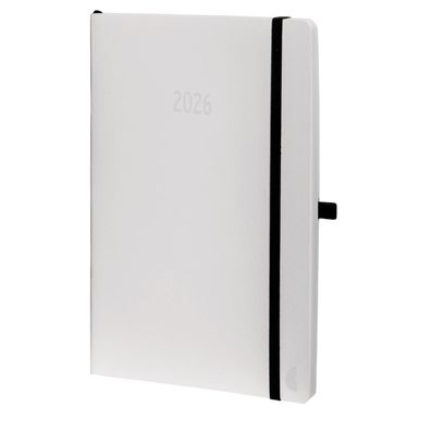 Buchkalender Wochenplan White Edition A5 ws