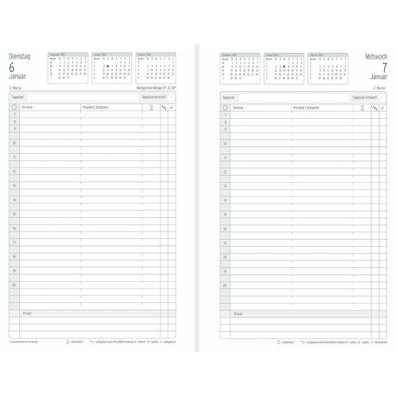 Buchkalender Business Edition A5 sw