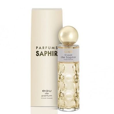 Saphir Cool Parfum für Frauen, 200ml Eau de Parfum